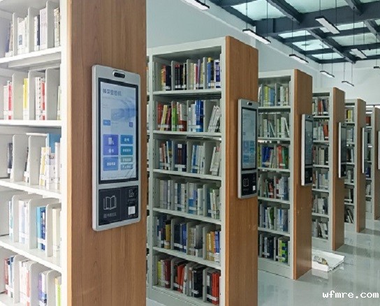 SSK602壁挂借还书机与RFID智能书架组合应用! SSK602壁挂借还书机与RFID智能书架组合应用!